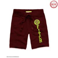 heren abercrombie and fitch athletic shorts donkerrood Style Betaalbare 62y0r279